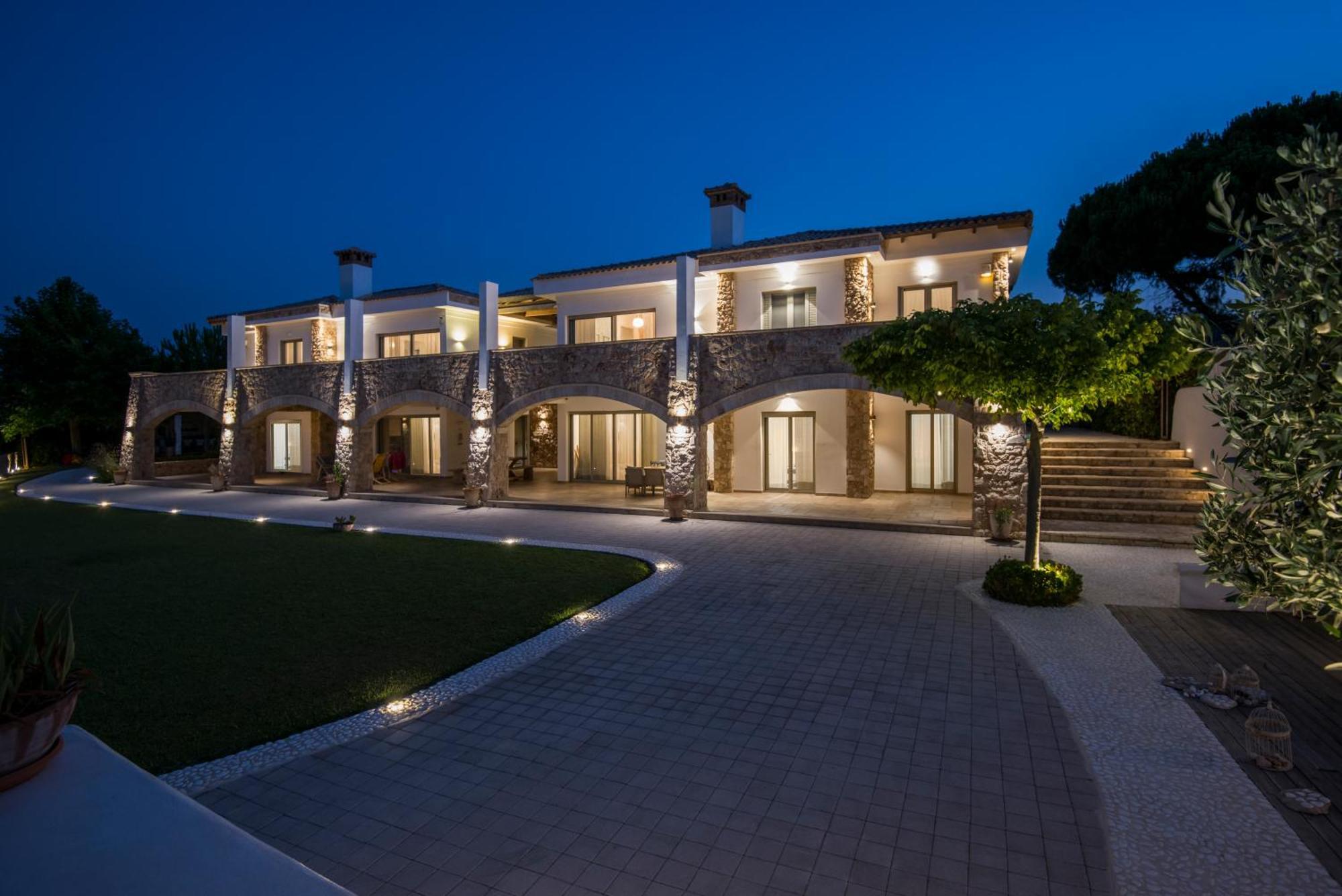 Amelia Villa Collection Arkítsa Exteriör bild